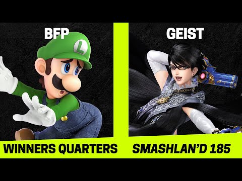 SmashLAN'd 185 Winners Quarters - BFP (Luigi) vs Geist (Bayonetta) - SSBU Tournament
