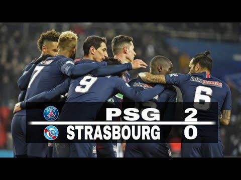 PSG vs Strasbourg 2-0 Copa da França