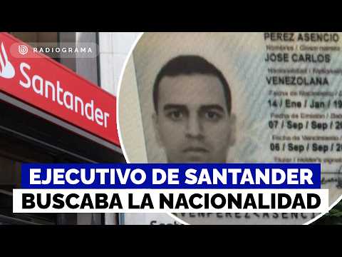 Venezuelan Santander Bank executive sought Chilean citizenship: application denied