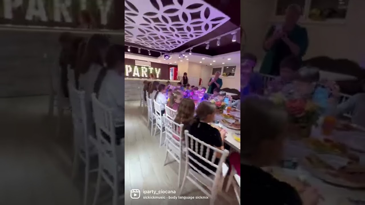 Distracție maxima la ziua de nastere !