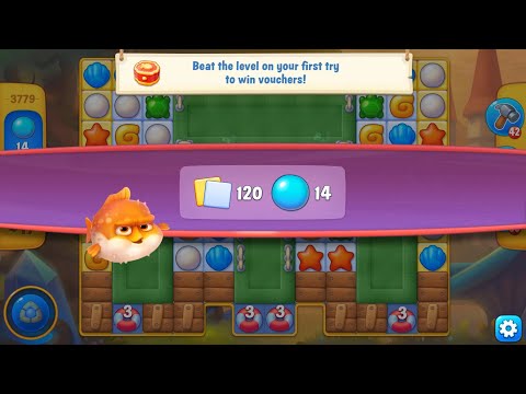 Fishdom. Hard Level 3779. HD Quality