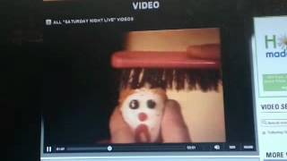 The very first episode of THe Mr. Bill show, mr. bill meets a magician.