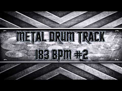 Metal Drum Track 183 BPM #2 (HQ,HD)