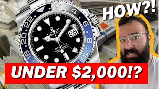 You Won’t Believe How Cheap You Can Buy A Rolex In 2022!!