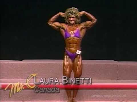 Laura Binetti 🇨🇦 17th @ 1993 Ms. Olympia (WBB)