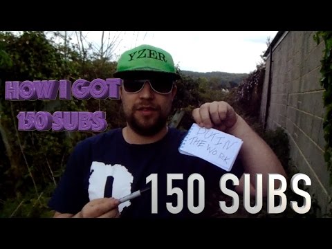 Yzer TV : How I Got My First 150 Subscribers - 100 Video challenge - Day 3