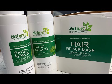 Treatment for dry and damage hair| Nature’s for professional | By huriya|Hooria Signature SALON&Spa