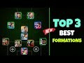 Top 3 Best Formations In eFootball 2024 Mobile || Best Formation eFootball 2024 🔥