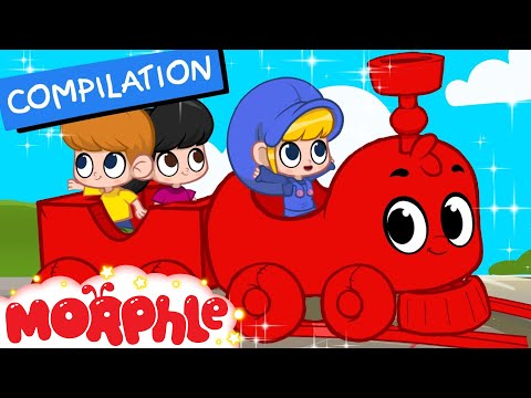 My Magic Train ( Non Stop Baby TV ) + 2 hours of Kids Movies and repeat By 'My Magic Pet Morphle'