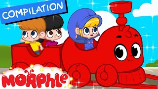 My Magic Train ( Non Stop Baby TV ) + 2 hours of Kids Movies and repeat By 'My Magic Pet Morphle'