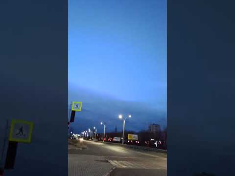 Extremo Oriente. Rússia. A cidade de Blagoveshchensk está acordando. O mês de outubro.