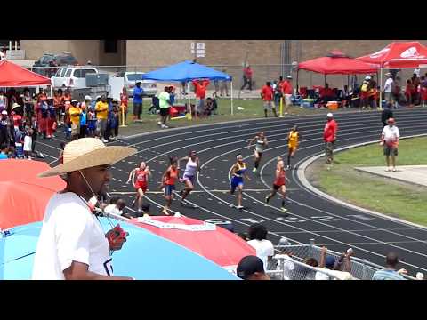CL Stars Meet 13-14 Girls 200 Meter Dash Heat (1/2) 5/16/15