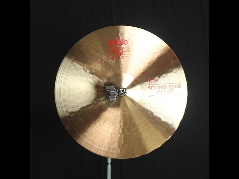 Paiste 13" 2002 Sound Edge Hi Hats - 796g/857g (video demo) image 2