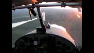 preview picture of video 'WINDY FLYGHT A SUMMER NIGHT  IKARUS C 42.wmv'