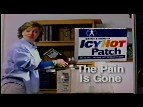 Icy Hot Patch Commercial (Vintage)
