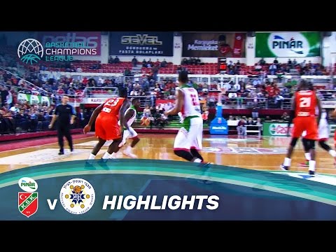 Pinar Karsiyaka v Maccabi Rand Media - Highlights - Basketball Champions League