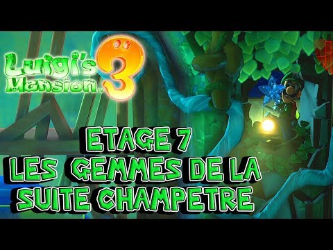 Luigi's Mansion 3 : Récupérer les Gemme de la Suite Champêtre - Etage 7
