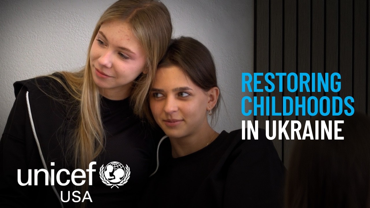 A Safe Space for Children to Learn and Play in Ukraine