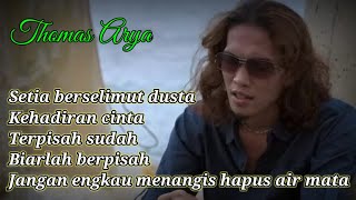 Download lagu setia berselimut dusta - thomas arya mp3 Download lagu setia berselimut dusta - thomas arya mp3