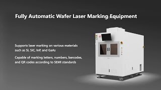 【HGTECH】Fully Automatic Wafer Laser Marking Equipment | High Precision & Safety Features