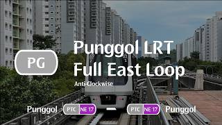 [Full East Loop Anti-Clockwise][SBST] MHI C810A ~ PV 69 ~ PTC Punggol → PTC Punggol
