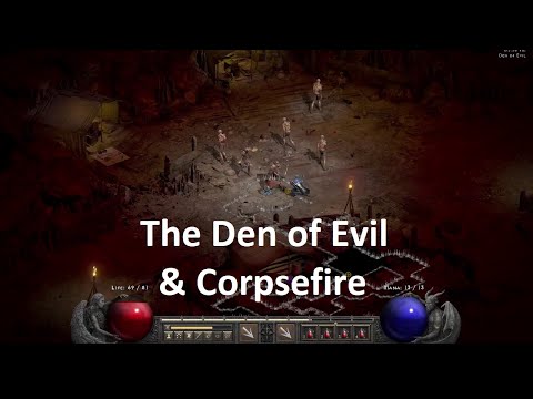 D2(ASM)R Den of Evil and Corpsefire