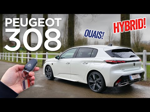 Peugeot 308 hybrid (225 hp) - POV drive