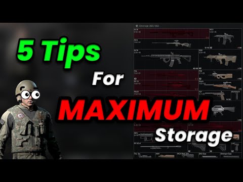 5 TIPS to EFFICIENTLY organize your Storage - Arena Breakout: Infinite