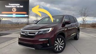 “Transmission temp too hot” warning in Honda vehicles