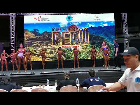 Premiacion Categoría Wellness Fitness Senior hasta 1.58 m. - Míster Perú 2024