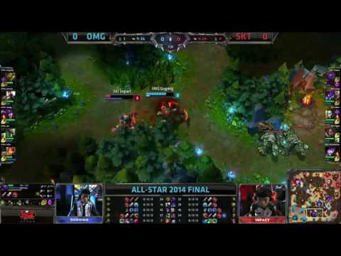 ♠ SEASON 4 ♠ || SKT Impact Jax || Jukes & Escape || SKT T1 K vs OMG Game 1 All star 2014