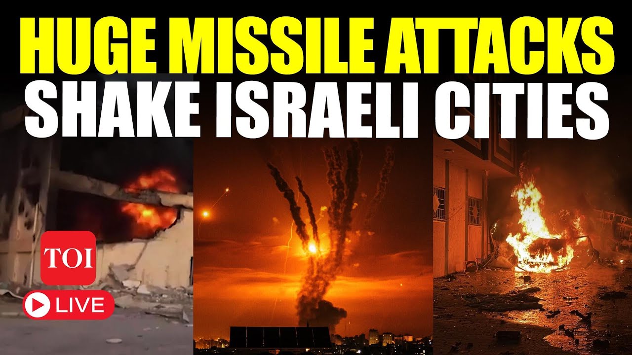 LIVE |'Leave Your Homes Now': Israeli Cities Under Missile Attack; Panic In Sderot