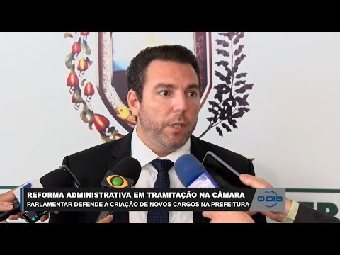 Vereador Markim Costa fala sobre situação partidária e Reforma Administrativa 25 04 2023