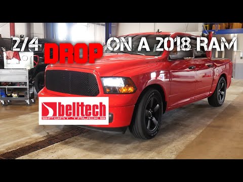 BELLTECH LOWERED 2018 RAM 1500