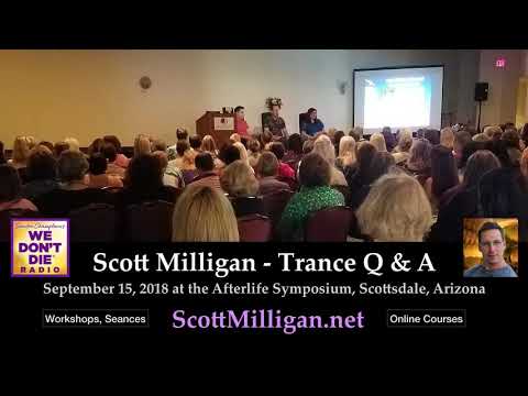 Scott Milligan Trance Q & A Demonstration - AREI Afterlife Symposium 2018