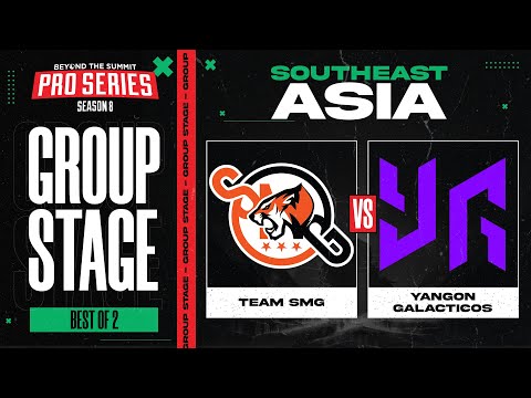 SMG vs Yangon G Game 1 - BTS Pro Series 8 SEA: Group Stage w/ MLP & johnxfire