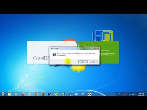 Hướng dẫn khôi phục (reset) các thiết lập về chế độ cài đặt mặc định trong CorelDraw