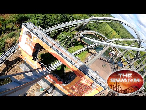 The Swarm 4K Front Seat POV - Thorpe Park