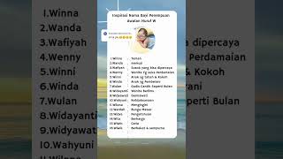 Download lagu Ide Nama Bayi Perempuan Awalan Huruf W Bagus Cantik #idenamabayi #namabayiperempuan #shortvideo mp3 Download lagu Ide Nama Bayi Perempuan Awalan Huruf W Bagus Cantik #idenamabayi #namabayiperempuan #shortvideo mp3