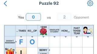 Crossword Master Puzzle 92 Walkthrough Gameplay Android,iOS 