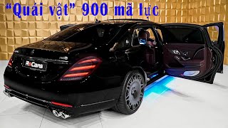 Cận Cảnh Brabus Mercedes Maybach S650 - Quái vật 900 Mã Lực