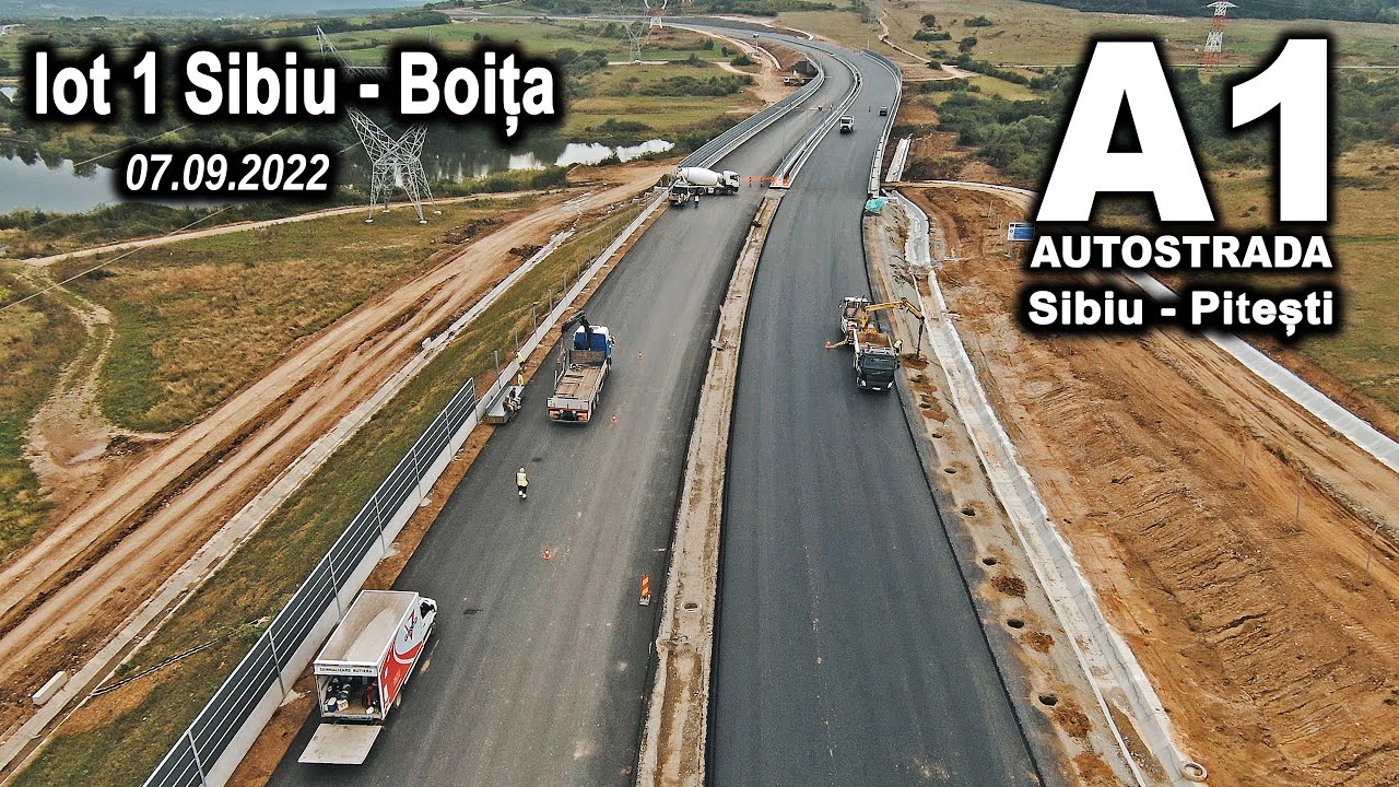 Autostrada Sibiu Pitesti lot1 Sibiu Boita