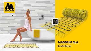 Magnum Mat vloerverwarmingsmat met WiFi thermostaat - 1800x50 cm (1350W 9m2)