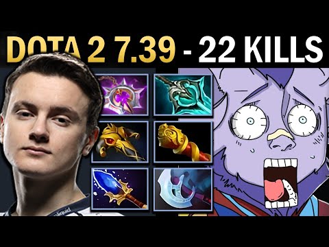 Riki Gameplay Miracle with 22 Kills and Manta - Dota 2 7.39