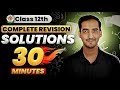 Solutions Class 12 Chemistry Quick Revision In 30 Minutes CBSE NEET JEE Sourabh Raina