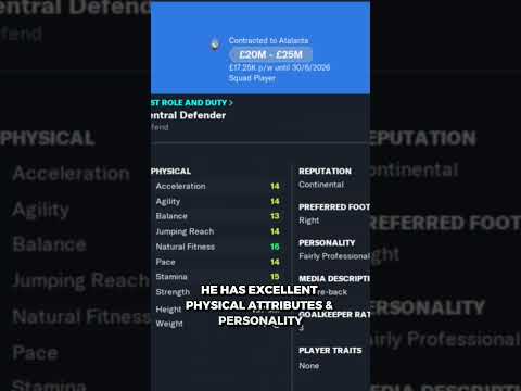 Unveiling FM23's Hidden Gem: The Best Cheap Center Back