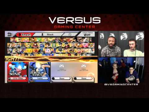 Smash 4 Versus Weekly 8/27/15 - Winners Semis - True Blue (Sonic) vs Xaltis (Rosa/ZSS)