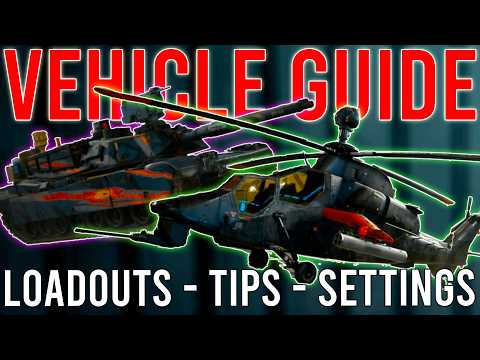 the ULTIMATE Battlefield 6 VEHICLE GUIDE! Tanks, Jets, Helicopters, Loadouts, Settings, Tips!