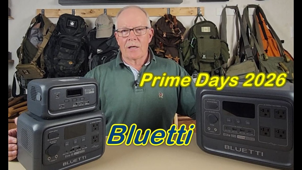 Bluetti Power Stations on Amazon Prime Days June 23rd to 26th 2026