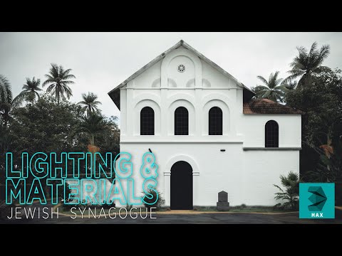 Jewish Synagogue | Lighting and Materials | 3dsmax Tutorial